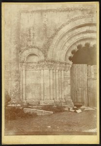 Abbaye Notre-Dame de l'Assomption de Châtre - J-A Brutails - Université Bordeaux Montaigne - 1847