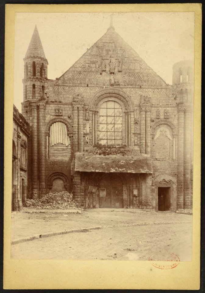 Abbaye Saint-Jouin-de-Marnes - J-A Brutails - Université Bordeaux Montaigne - 1819