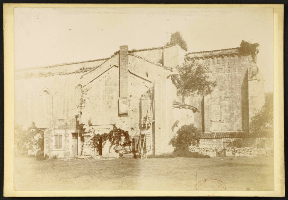Abbaye Notre-Dame-de-l'Assomption de Châtre de Saint-Brice - J-A Brutails - Université Bordeaux Montaigne - 1272