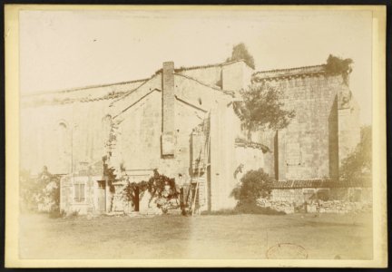 Abbaye Notre-Dame-de-l'Assomption de Châtre de Saint-Brice - J-A Brutails - Université Bordeaux Montaigne - 1272