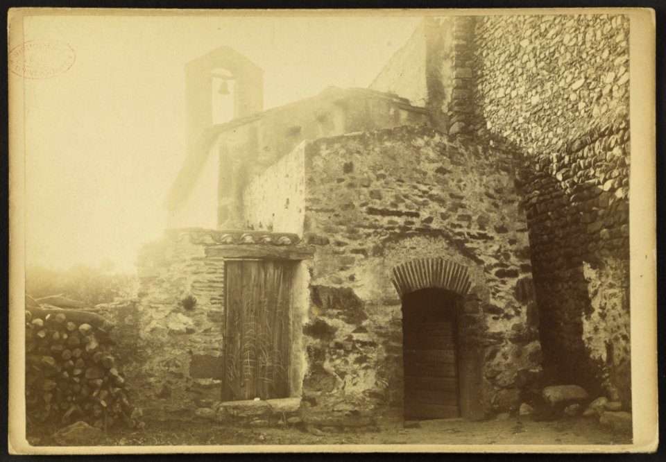 Abbaye Saint-Martin du Canigou de Casteil - J-A Brutails - Université Bordeaux Montaigne - 2225
