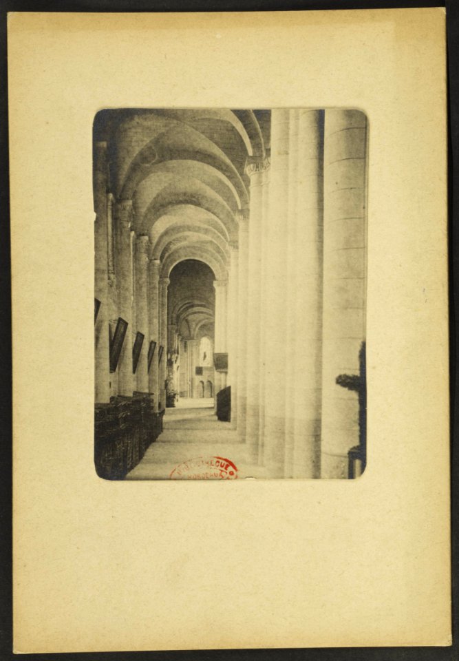 Abbaye Saint-Jean de Montierneuf de Poitiers - J-A Brutails - Université Bordeaux Montaigne - 2035