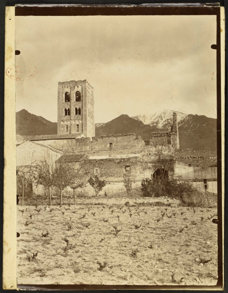 Abbaye Saint-Michel-de-Cuxa - J-A Brutails - Université Bordeaux Montaigne - 2127