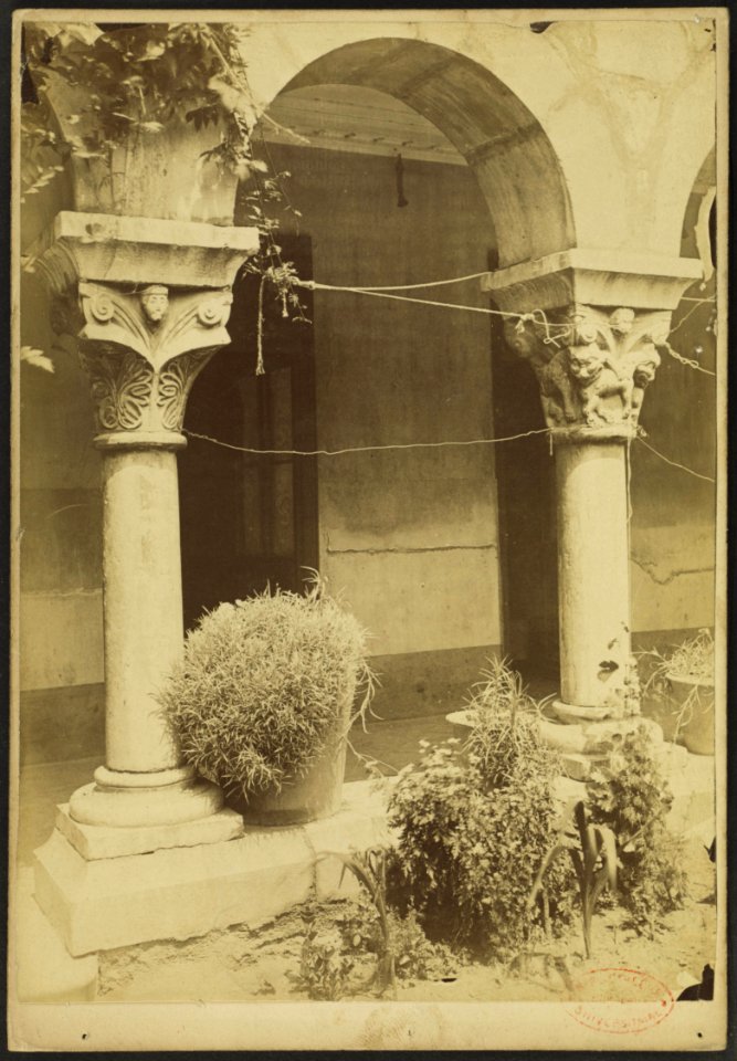 Abbaye Saint-Michel-de-Cuxa - J-A Brutails - Université Bordeaux Montaigne - 2081