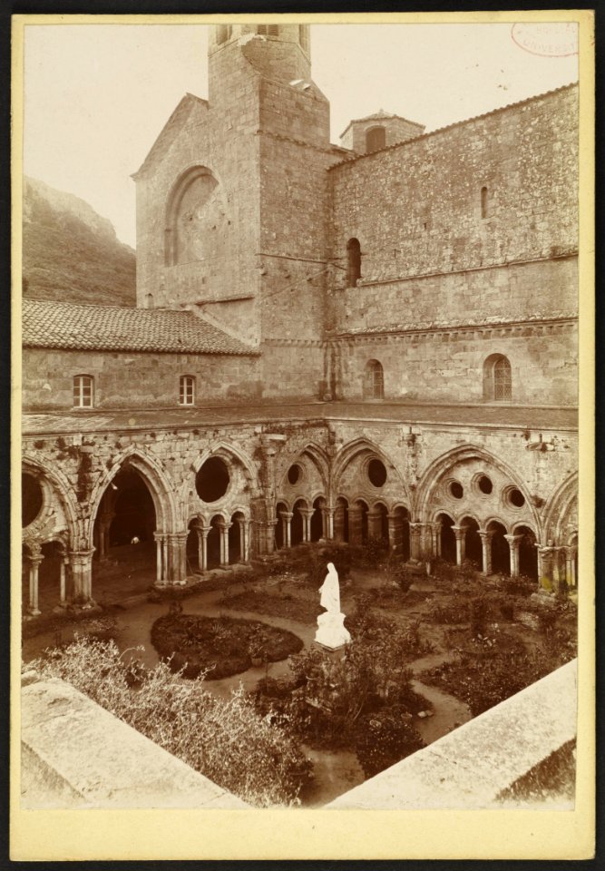 Abbaye Sainte-Marie de Fontfroide - J-A Brutails - Université Bordeaux Montaigne - 1308