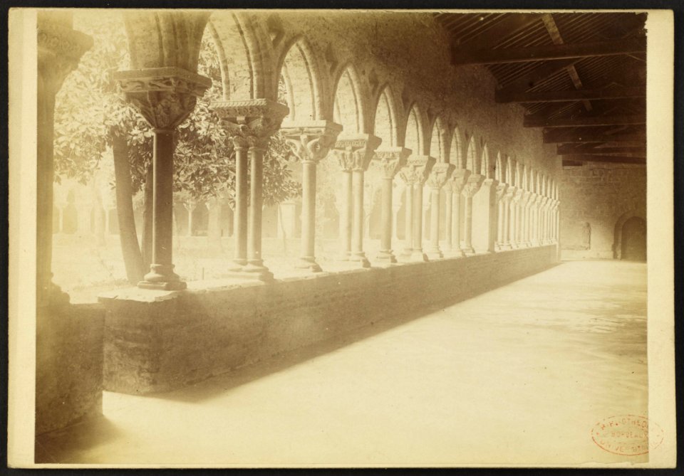 Abbaye Saint-Pierre de Moissac - J-A Brutails - Université Bordeaux Montaigne - 1404