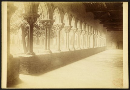Abbaye Saint-Pierre de Moissac - J-A Brutails - Université Bordeaux Montaigne - 1404