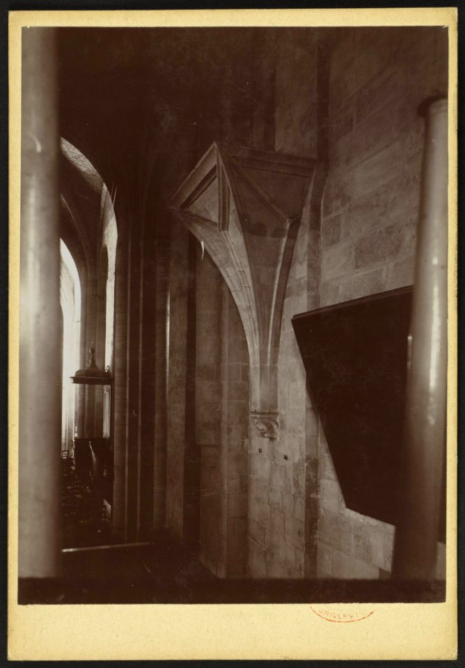 Abbaye Saint-Pierre de Vertheuil - J-A Brutails - Université Bordeaux Montaigne - 0940