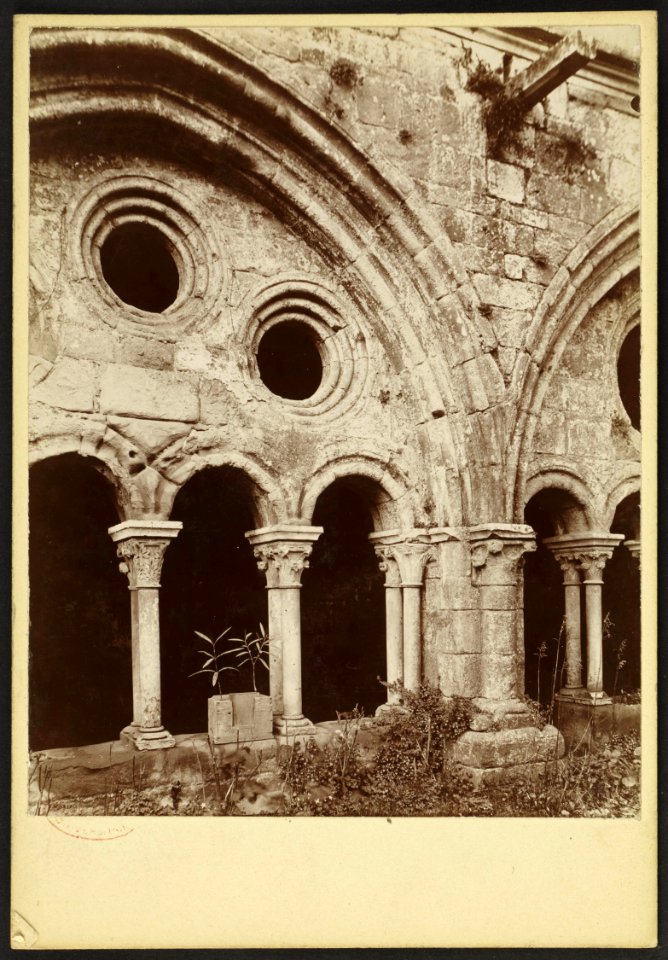Abbaye Sainte-Marie de Fontfroide - J-A Brutails - Université Bordeaux Montaigne - 1307