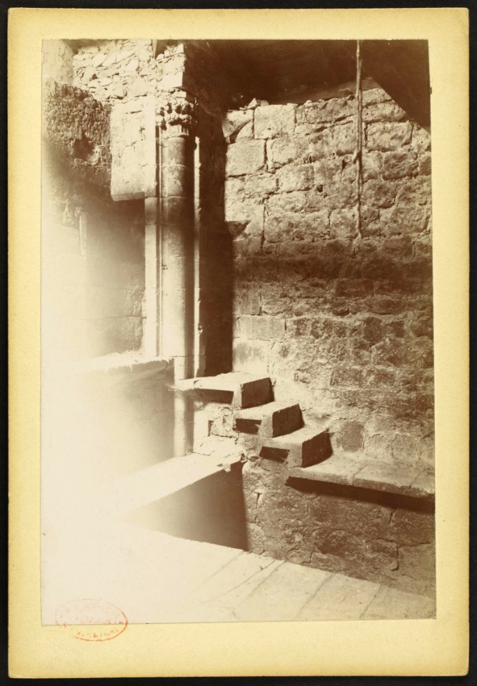 Abbaye Sainte-Marie du Rivet d'Auros - J-A Brutails - Université Bordeaux Montaigne - 0043