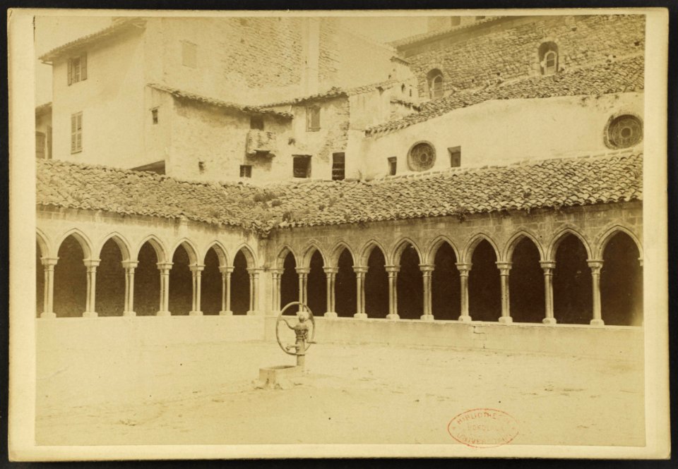 Abbaye Sainte-Marie d'Arles-sur-Tech - J-A Brutails - Université Bordeaux Montaigne - 2331