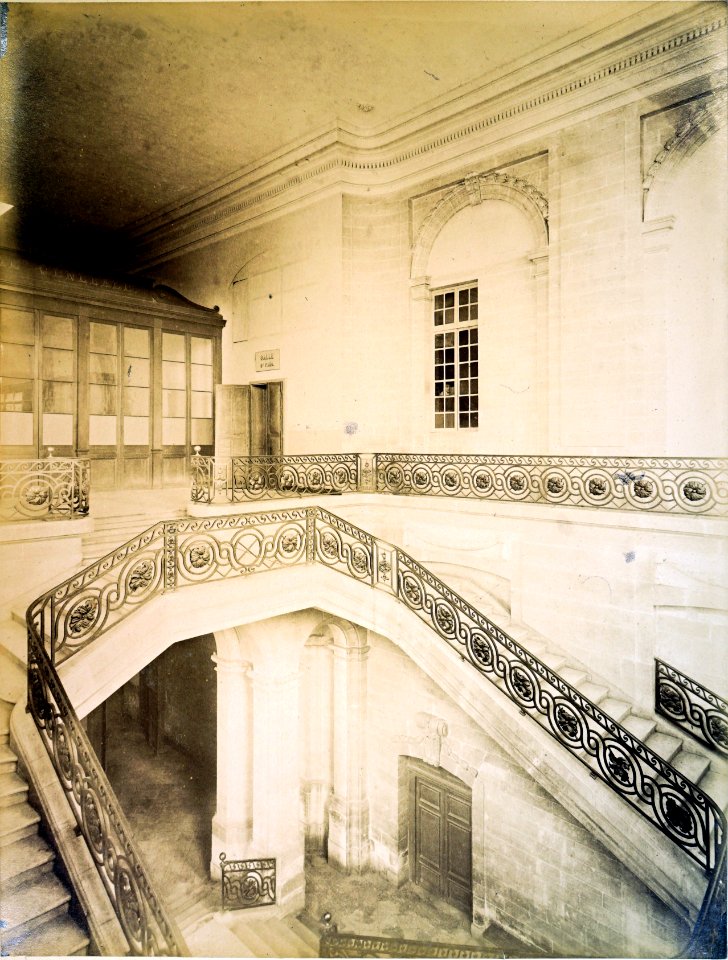 Abbaye St Remi esCalier d'honneur Rothier 29485