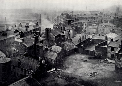 Annan, Thomas - Alte Häuser an der Ecke der George Street mit der High Street (Zeno Fotografie)
