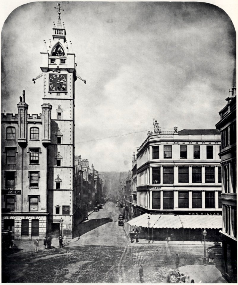 Annan, Thomas - Die High Street von der Kreuzung aus (Zeno Fotografie)