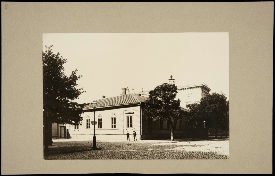 Annankatu 14 - Bulevardi 16, Helsingin ruotsalais-suomalaisen seurakunnan pastorinkanslia - G16230 (hkm.HKMS000005-km0000m9e4)