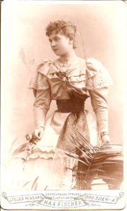 Annie Matter in Dresden ca 1900 (1)