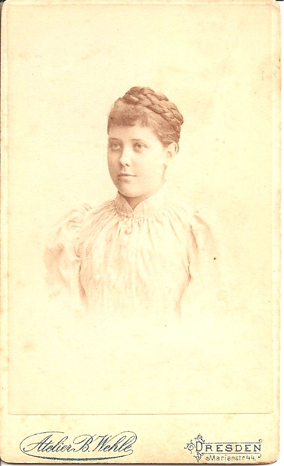 Annie Matter in Dresden ca 1895 (1)