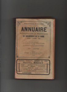 Annuaire somme 1933