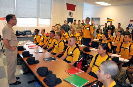 Annual 10-day freshmen orientation 110815-N-IK959-940