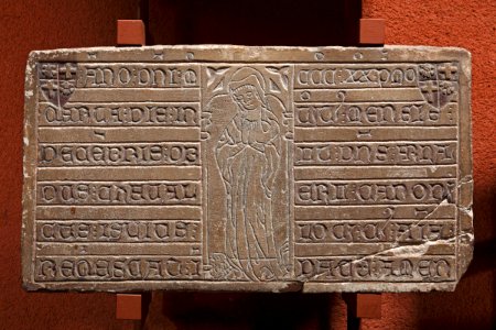 Anonyme français - Epitaphe d'Arnaldus Chavaler II - Musée des Augustins - RA 440