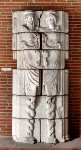 Anonyme - Atlante et cariatide engainés - Musée des Augustins - RA 609 B