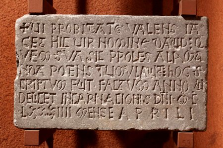 Anonyme - Inscription funéraire - Musée des Augustins - 48 18 58