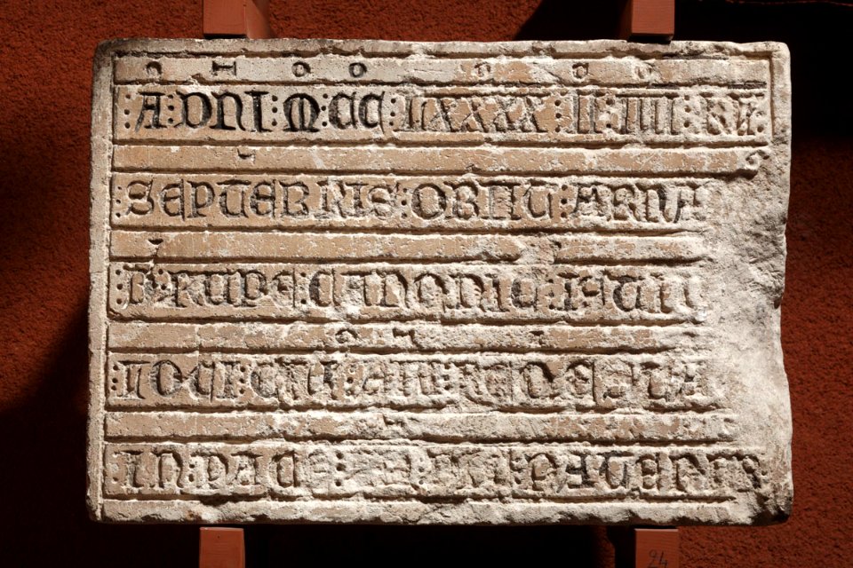 Anonyme français - Epitaphe d'Arnaldus de Rupe - Musée des Augustins - RA 527