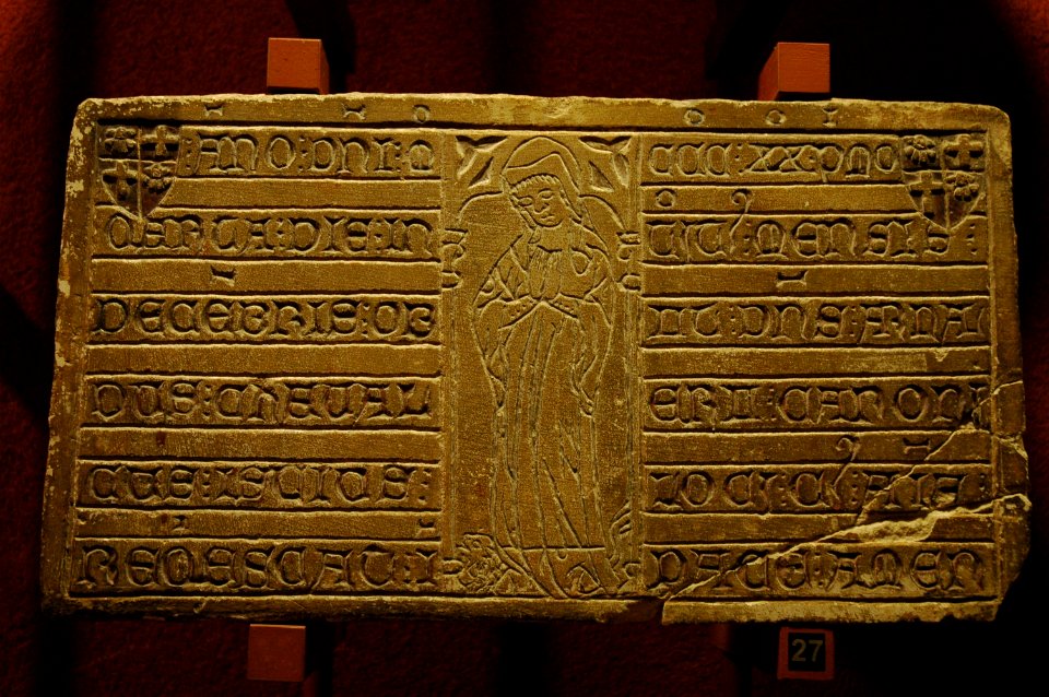 Anonyme français - Epitaphe d'Arnaldus Chavaler II