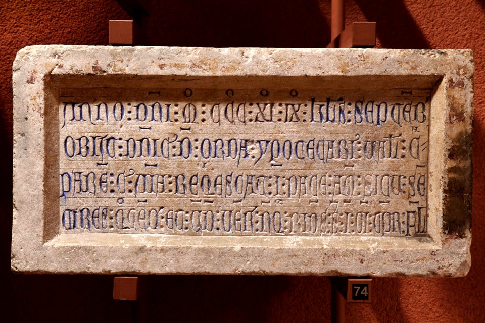 Anonyme français - Epitaphe de Dominicus de Orda - Musée des Augustins - RA 820