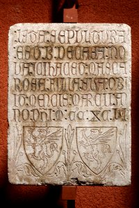 Anonyme français - Epitaphe de Casanova - Musée des Augustins - RA 439