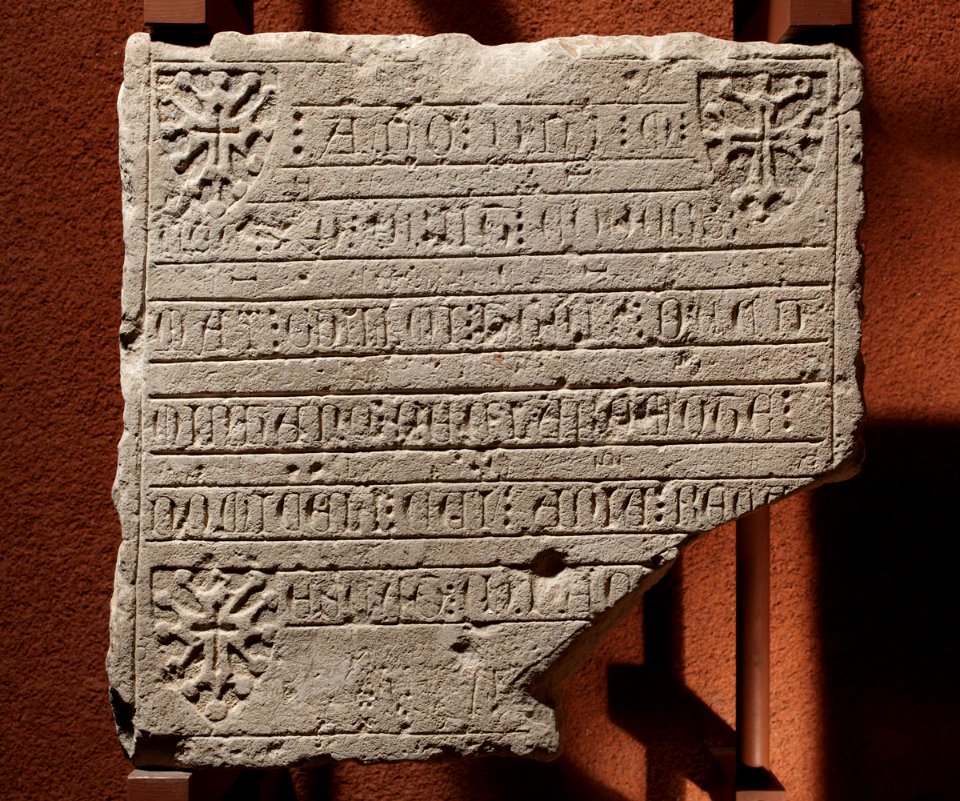 Anonyme français - Epitaphe de Condors de Cuminhano de Claramote - Musée des Augustins - RA 743