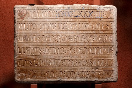 Anonyme français - Epitaphe de Raimundus de Barta - Musée des Augustins - RA 742