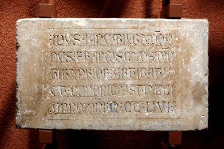 Anonyme français - Epitaphe de Franciscus de Montibus - Musée des Augustins - RA 526