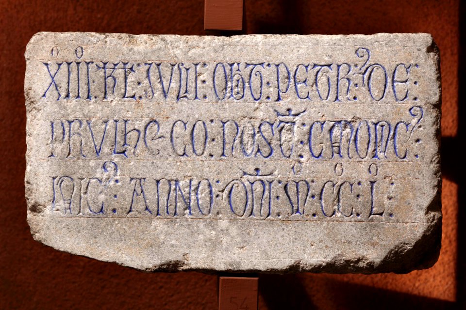 Anonyme français - Epitaphe de Petr de Prulhaco - Musée des Augustins - RA 730