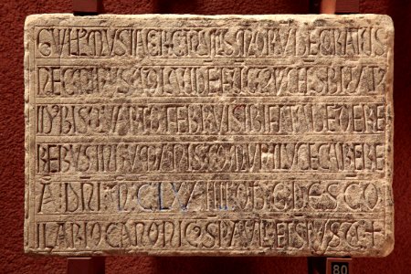 Anonyme français - Epitaphe de Guillelmus de sancto Ilario - Musée des Augustins - RA 838