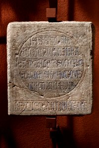 Anonyme français - Inscription d'Amaneus de Ilera et de Tigborgia - Musée des Augustins - RA 814