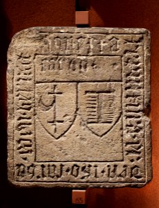 Anonyme français - Epitaphe de Ihoannes et de Bernat Carbo - Musée des Augustins - RA 748