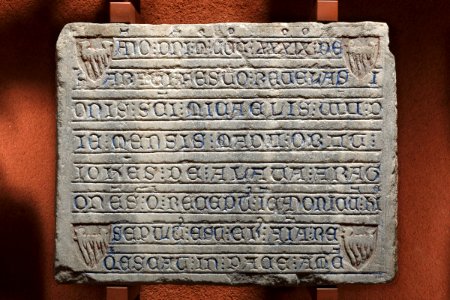 Anonyme français - Epitaphe de Iohannes de Alava - Musée des Augustins - RA 442