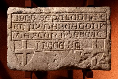 Anonyme français - Epitaphe de Mercatorius Textor - Musée des Augustins - RA 1049