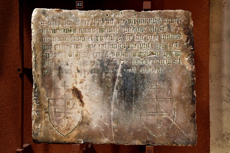 Anonyme français - Epitaphe de Ramundus - Musée des Augustins - RA 841