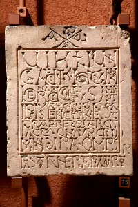 Anonyme français - Inscription de Bernardi - Musée des Augustins - RA 818