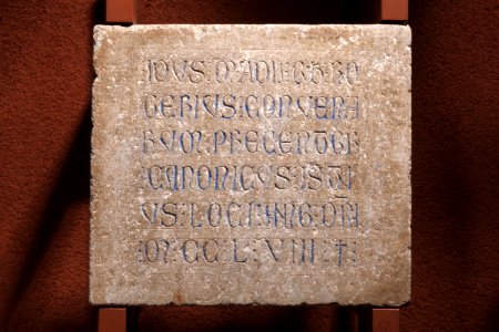Anonyme français - Epitaphe de Rogerius Convenarum - Musée des Augustins - RA 737