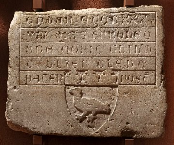 Anonyme français - Inscription funéraire de Tellier - Musée des Augustins - RA 1048