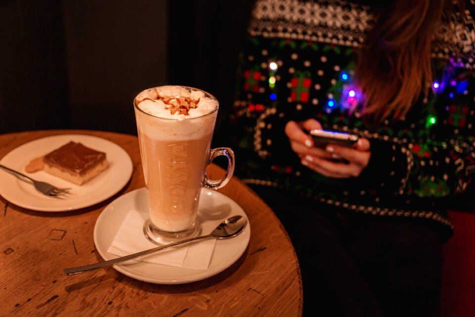 People background cafe
