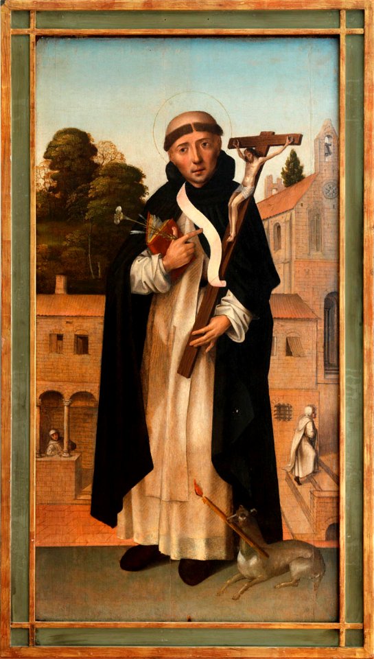 Anonyme français - Saint Dominique - Musée des Augustins - D 1952 3