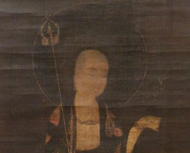 The Descent of Jizō, Nanbokuchō period, Honolulu Museum of Art (cropped)