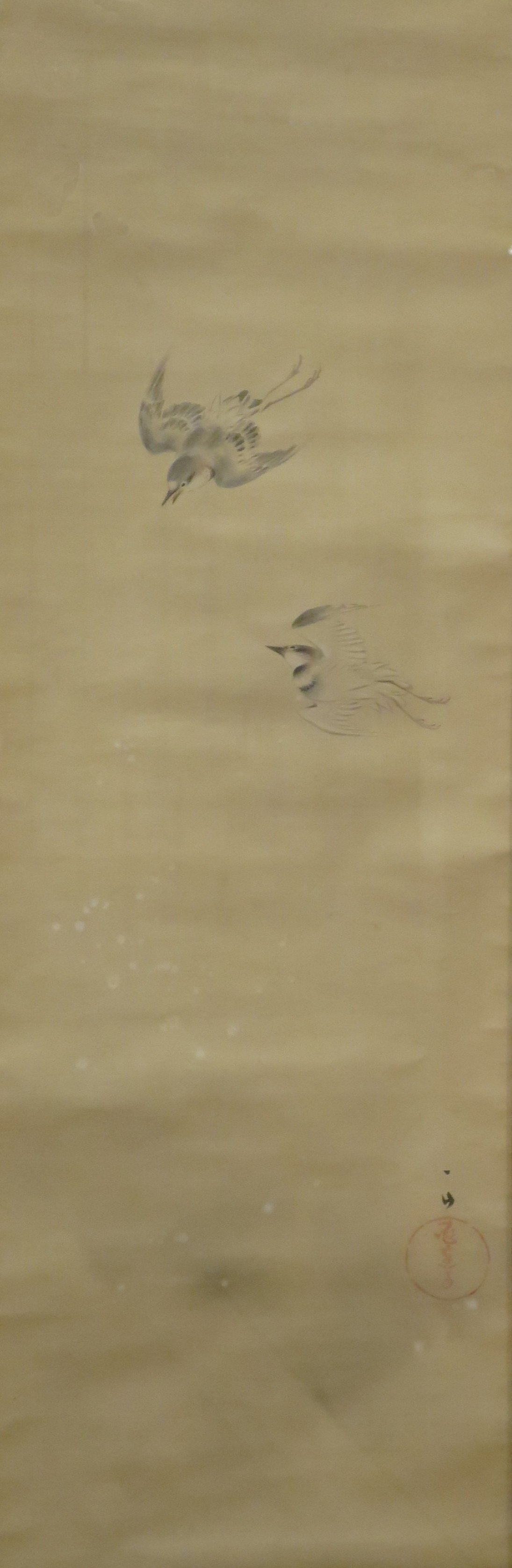 Plovers, anonymous, 19th century, Honolulu Museum of Art TD 2011-23-307