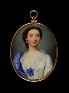 Anonymous - Portrait d'une jeune femme (J 837) - J 837 - Musée Cognacq-Jay