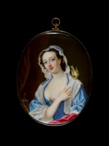 Anonymous - Portrait de Margaret Peg Woffington - J 813 - Musée Cognacq-Jay