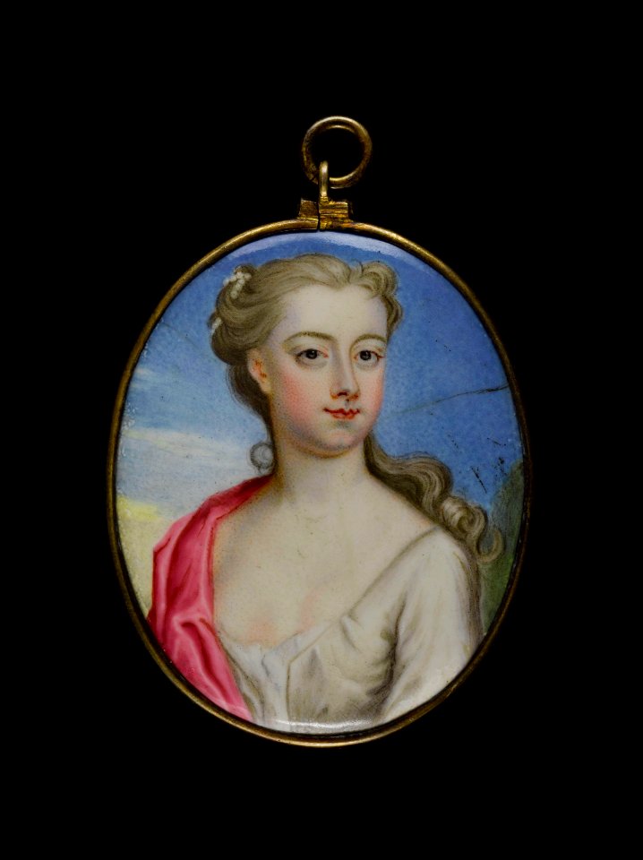 Anonymous - Portrait d'une jeune femme - J 814 - Musée Cognacq-Jay